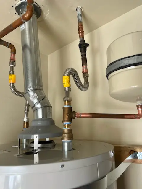 Water heater installation and plumbing repair in Pine Valley Farms