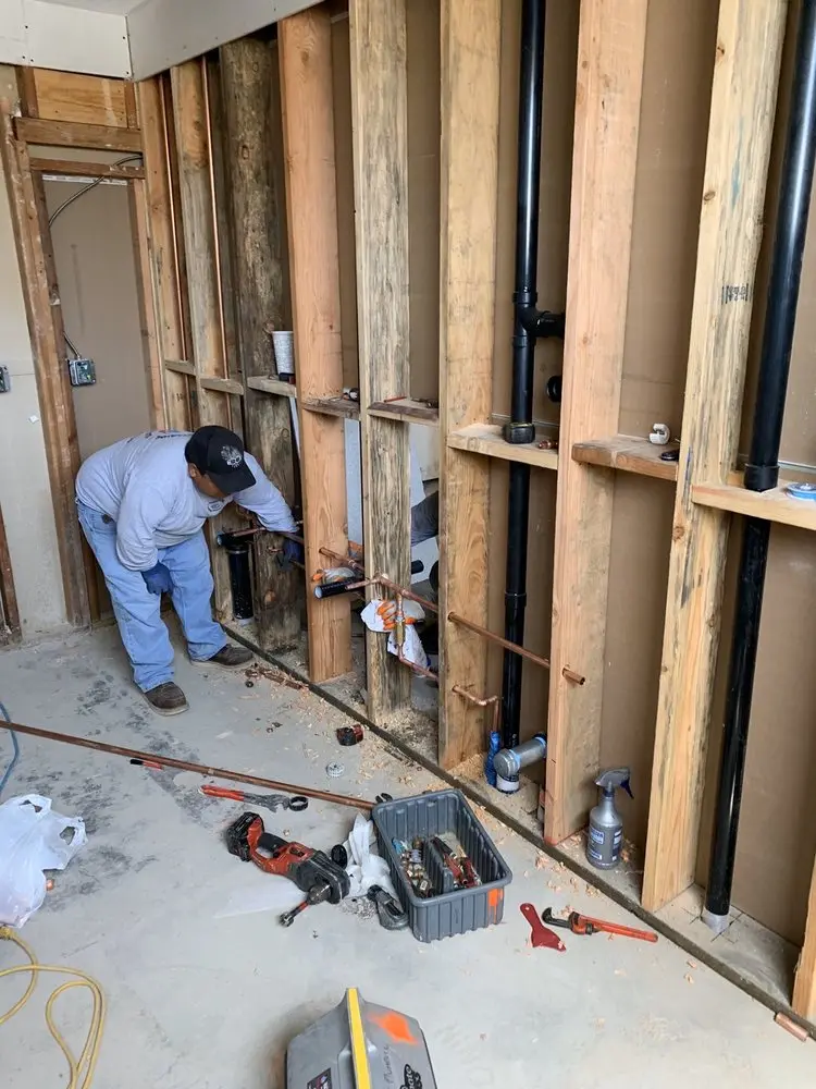 Commercial rough-in plumbing for Water Heater Replacement in Pine Valley Farms
